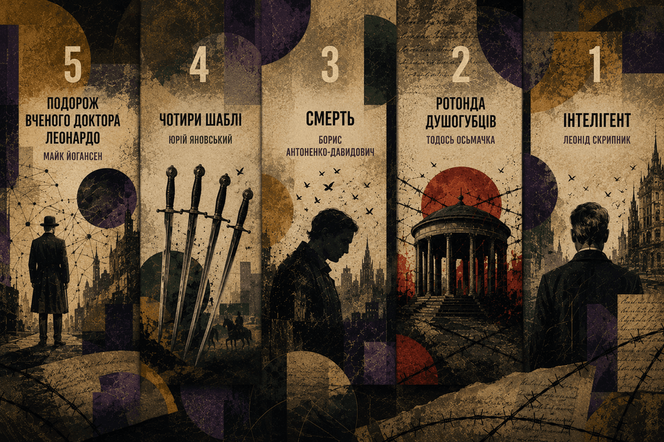 Топ-5  заборонених і забутих українських книг в СРСР